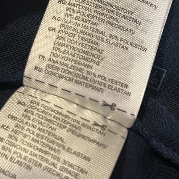 ADIDAS Women’s Ankle Pull on Pants Large Navy Blue Golf Outdoors MSRP $80 NWT - Picture 8 of 12